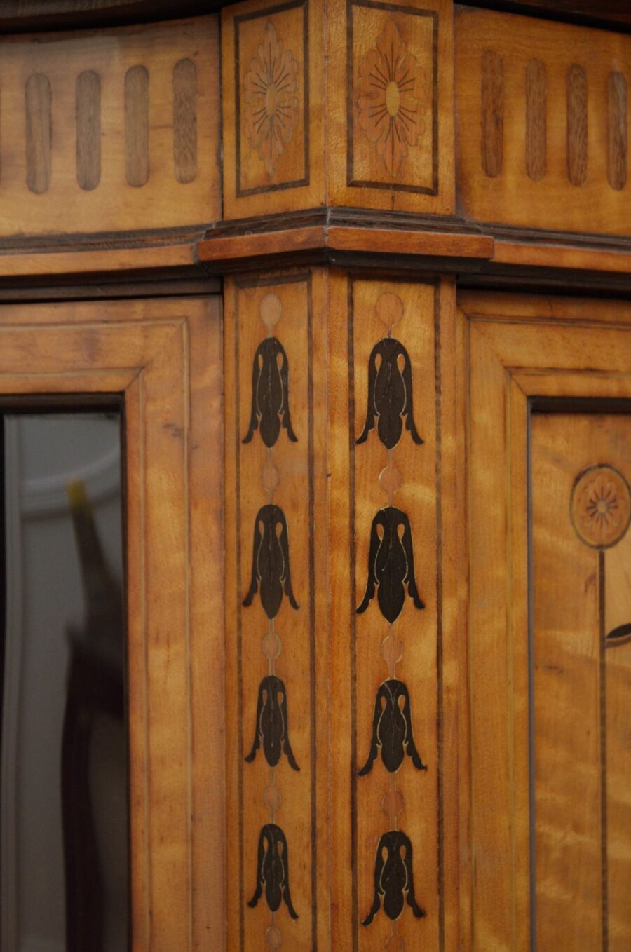 Exceptional Satinwood Cabinet by Maple & Co - Image 7