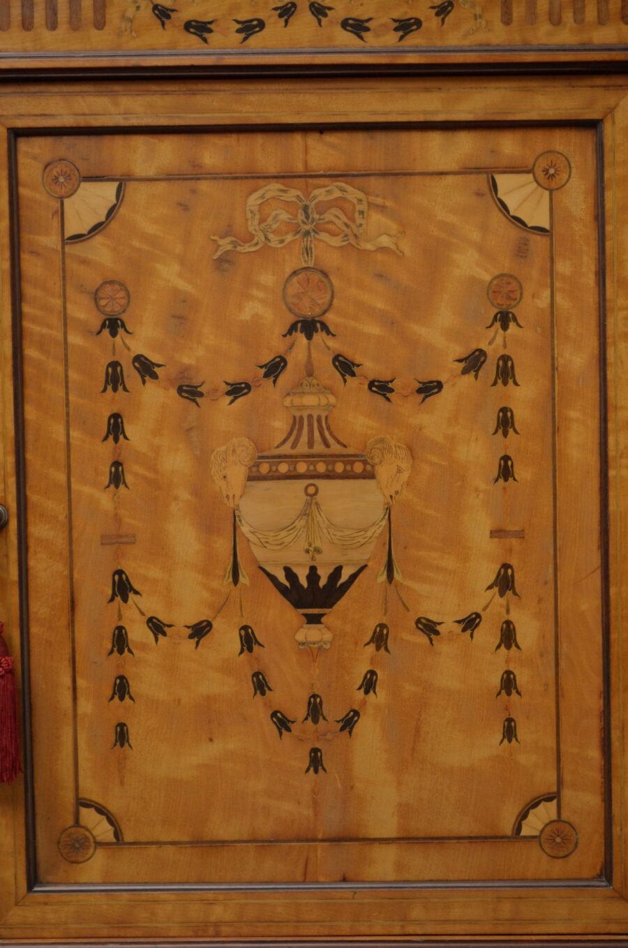 Exceptional Satinwood Cabinet by Maple & Co - Image 9