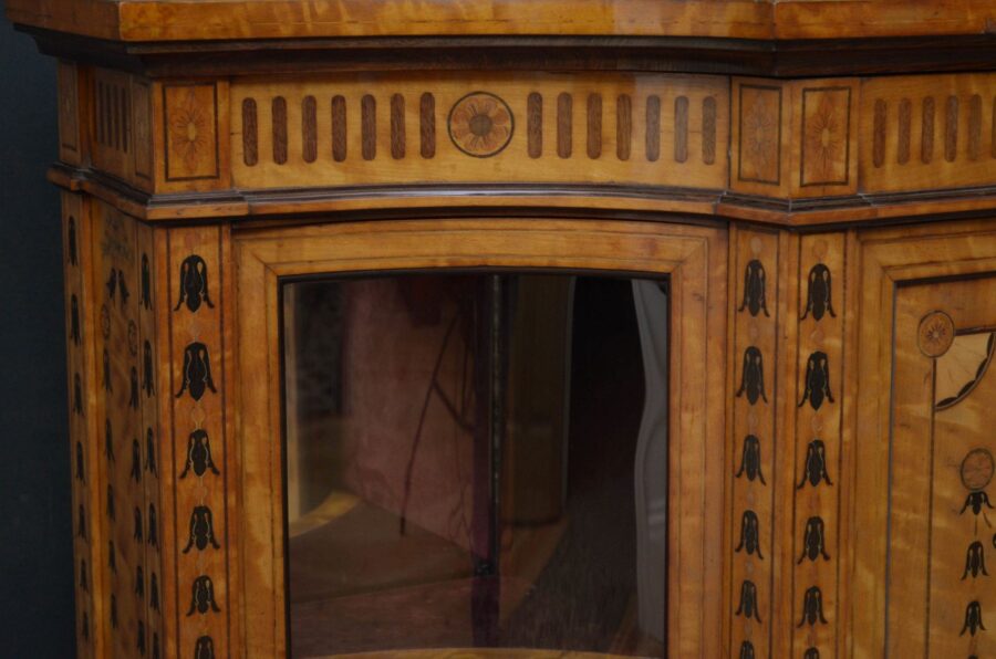 Exceptional Satinwood Cabinet by Maple & Co - Image 10