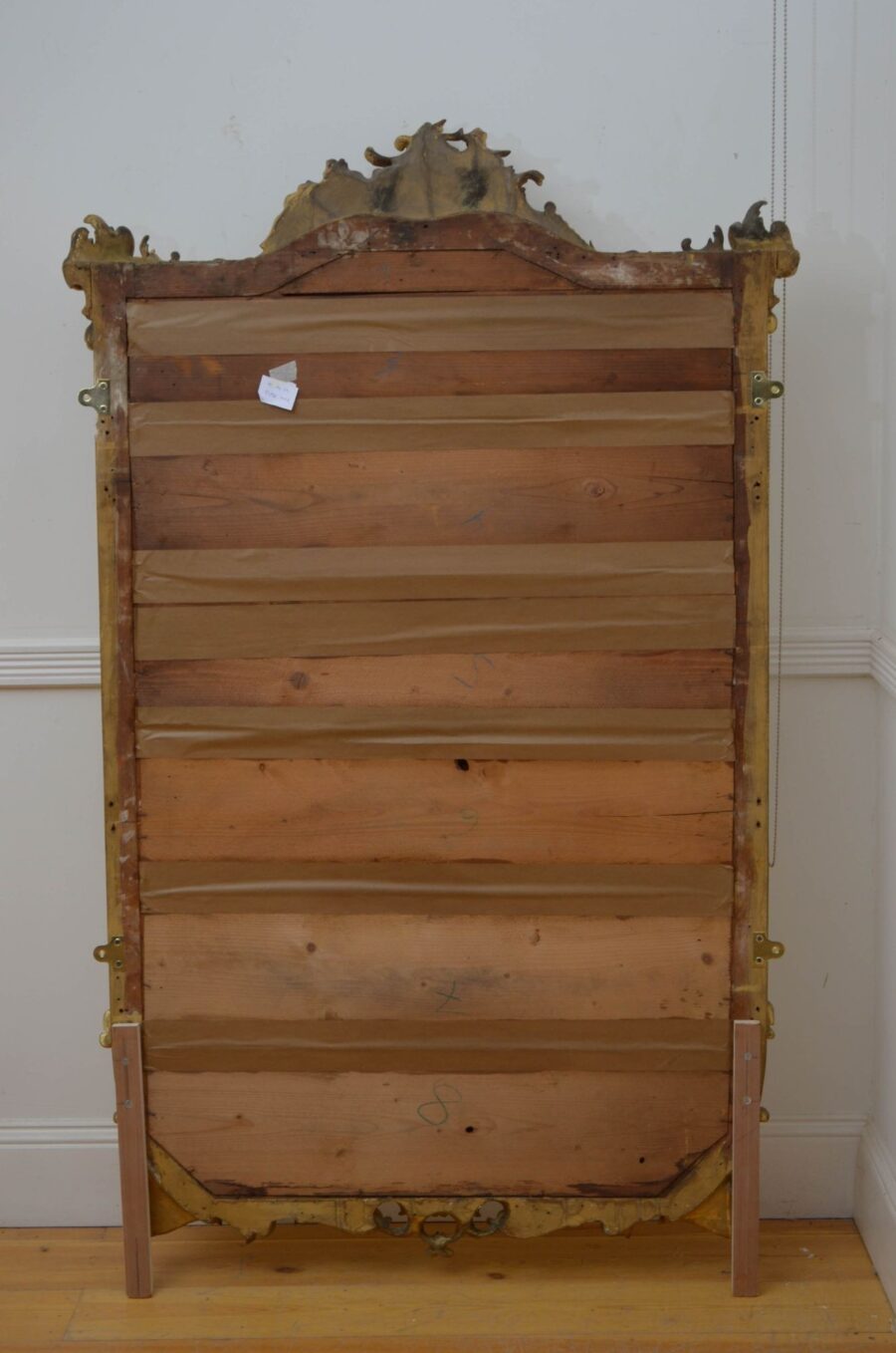 Antique Gilded Pier Mirror H168cm - Image 18