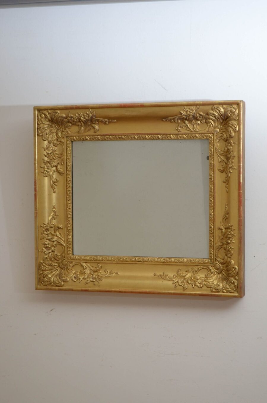 Pair of 19th Century Wall Mirrors H58cm - Image 7