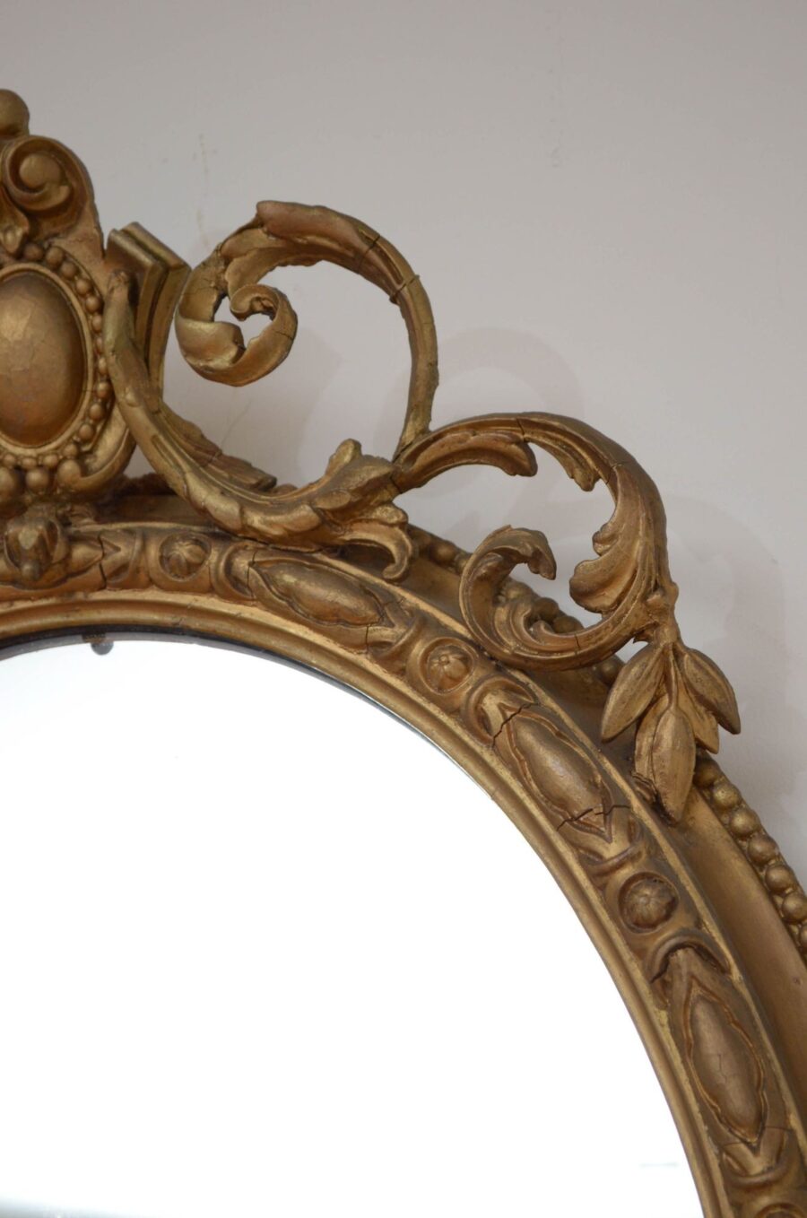 Victorian Oval Wall Mirror - Image 8