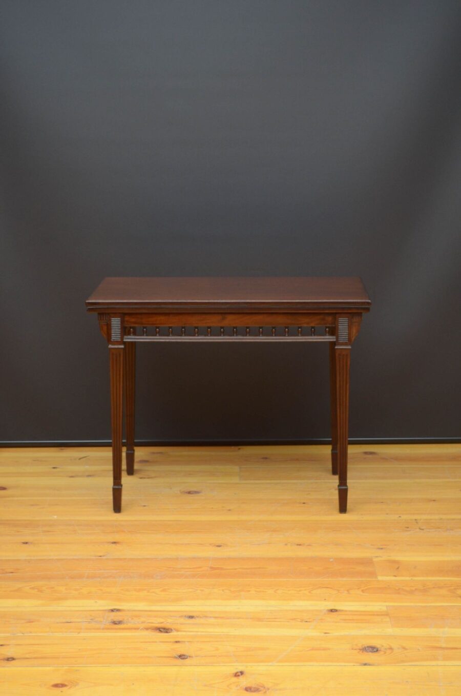 Edwards and Roberts Mahogany Card Table - Image 2