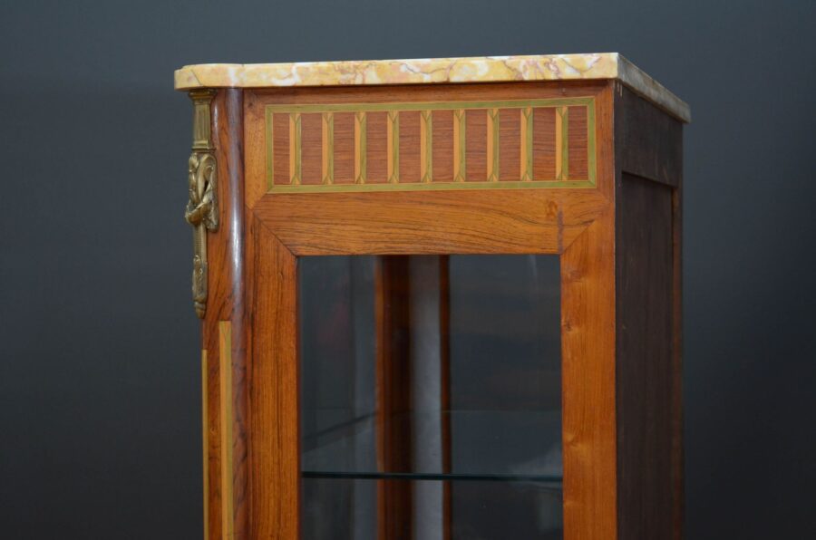 Fine Turn of The Century Vitrine - Image 18