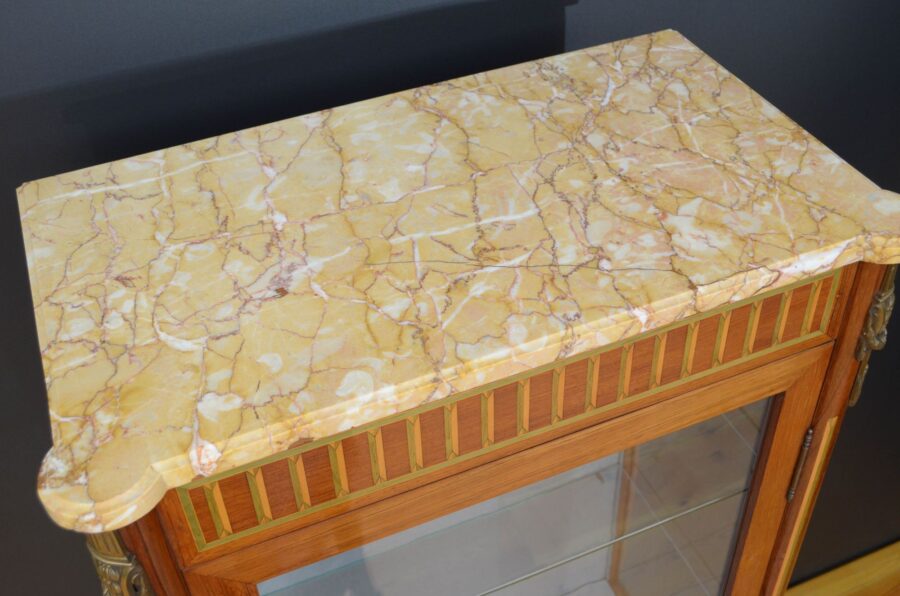 Fine Turn of The Century Vitrine - Image 4