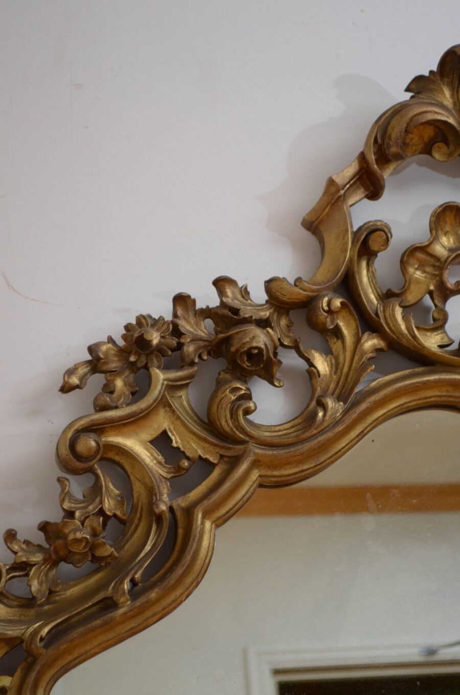 A Large Antique Mirror H193cm - Image 7