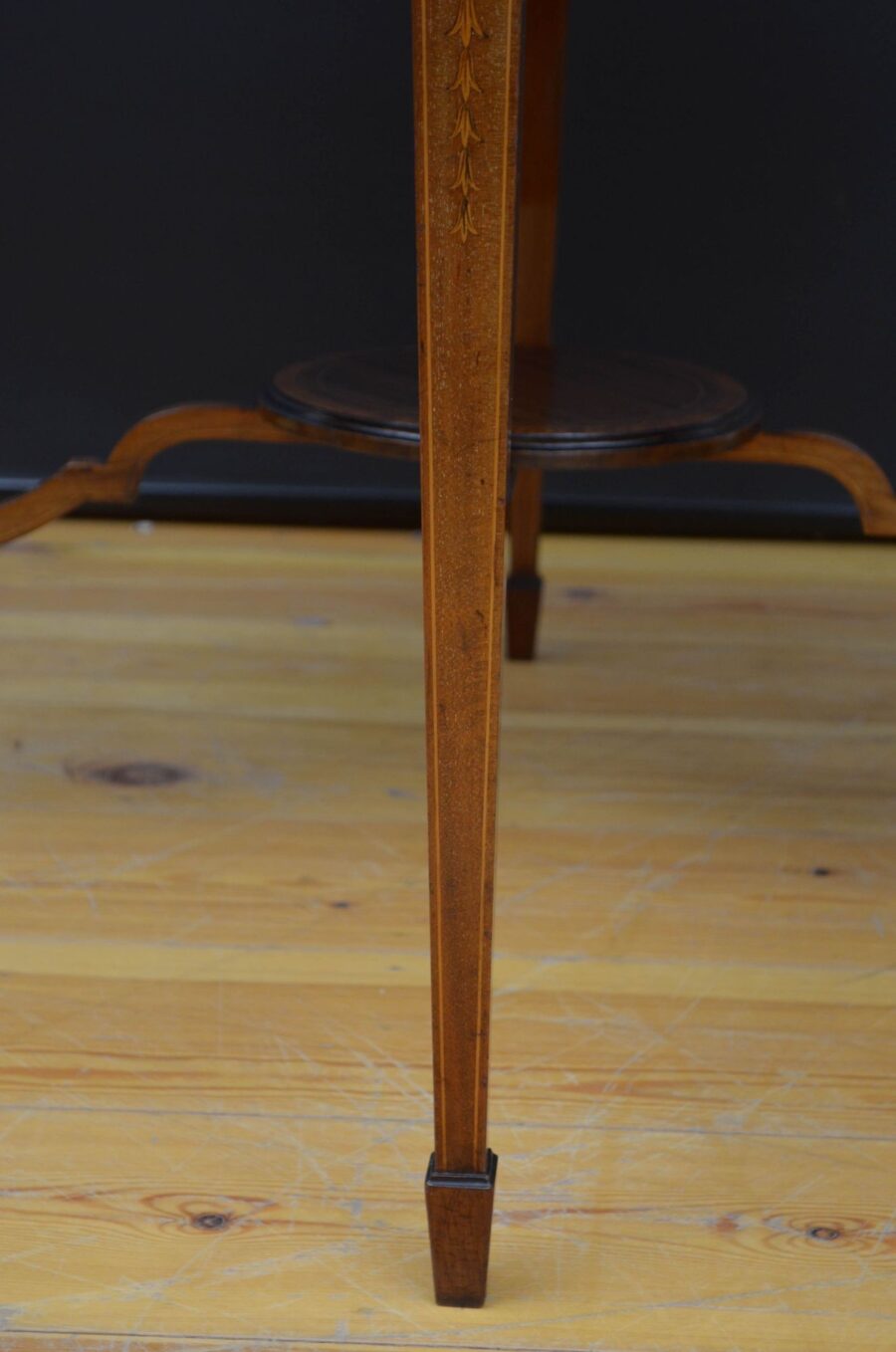 Edwardian Mahogany and Inlaid Centre Table - Image 13