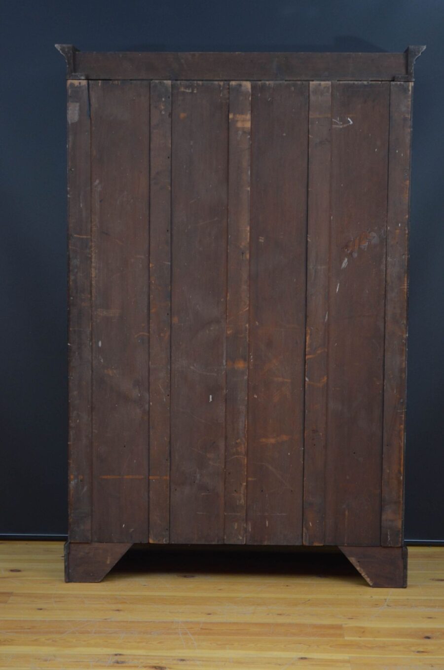 George IV Mahogany Two Door Wardrobe - Image 13