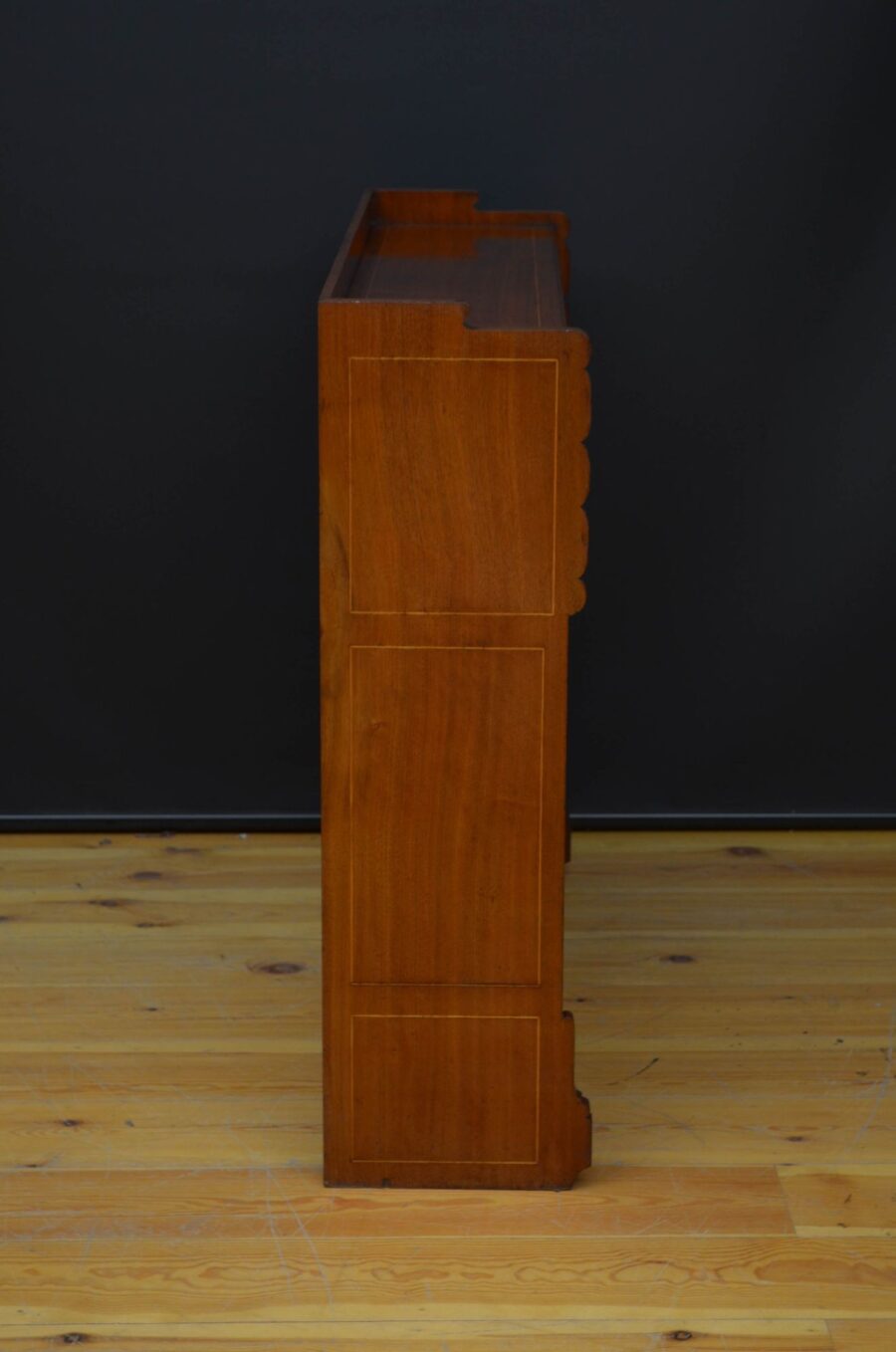 Aesthetic Movement Walnut Open Bookcase - Image 15