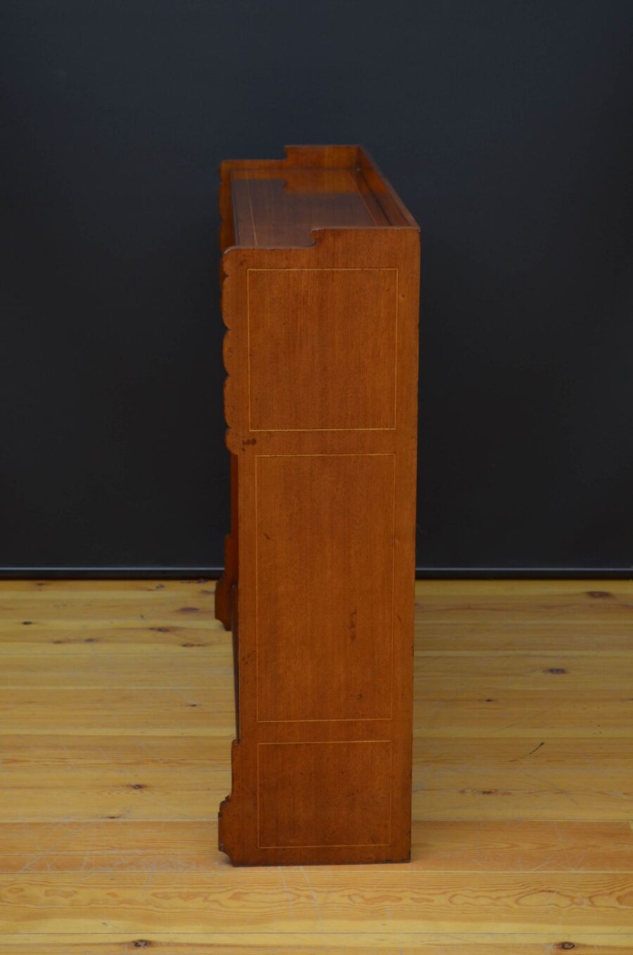Aesthetic Movement Walnut Open Bookcase - Image 17