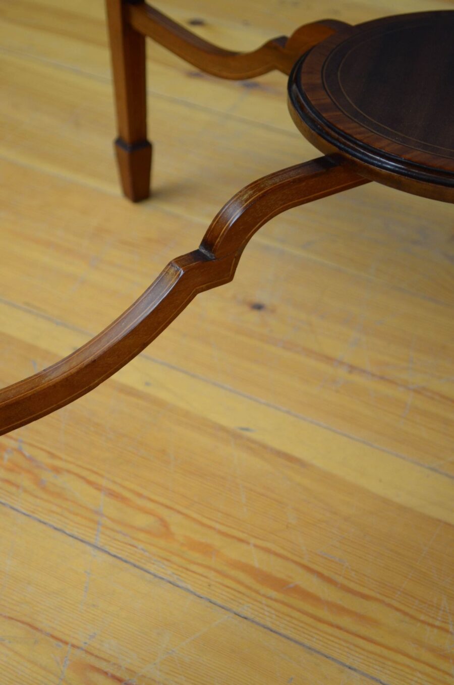 Edwardian Mahogany and Inlaid Centre Table - Image 18