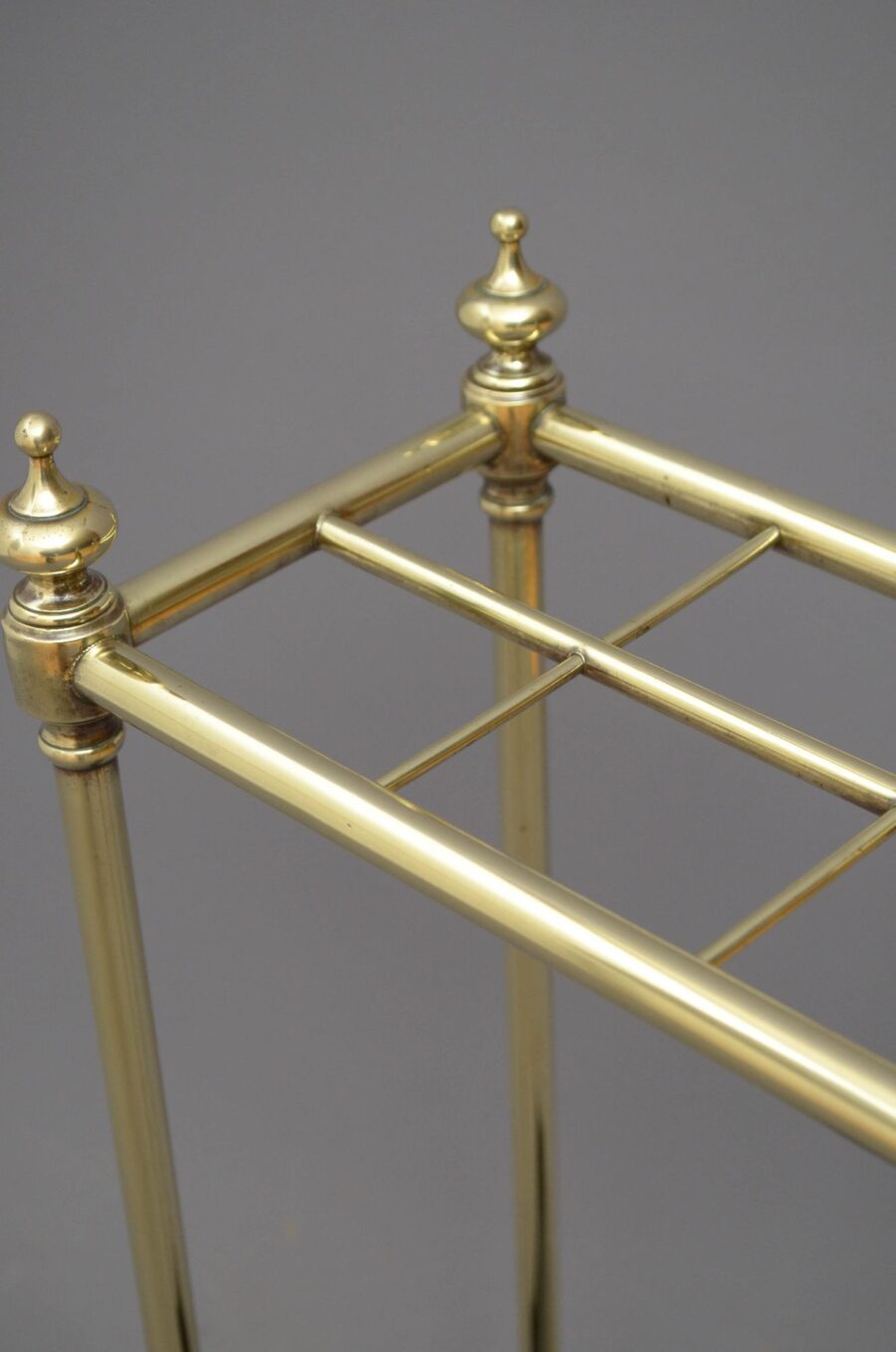 Victorian Brass Umbralla Stand - Image 4