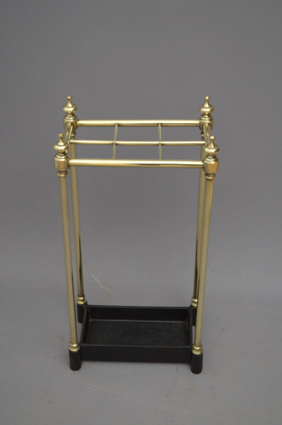 Victorian Brass Umbralla Stand - Image 6