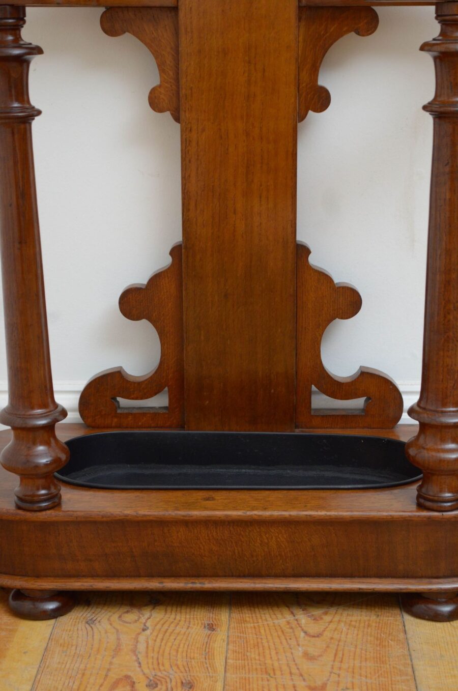 Victorian Oak Hall Stand Coat Stand - Image 8