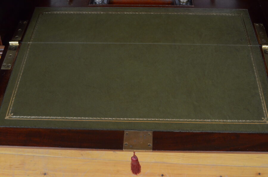 Exhibition Quality Mahogany Cylinder Bureau by Maple & Co - Image 14