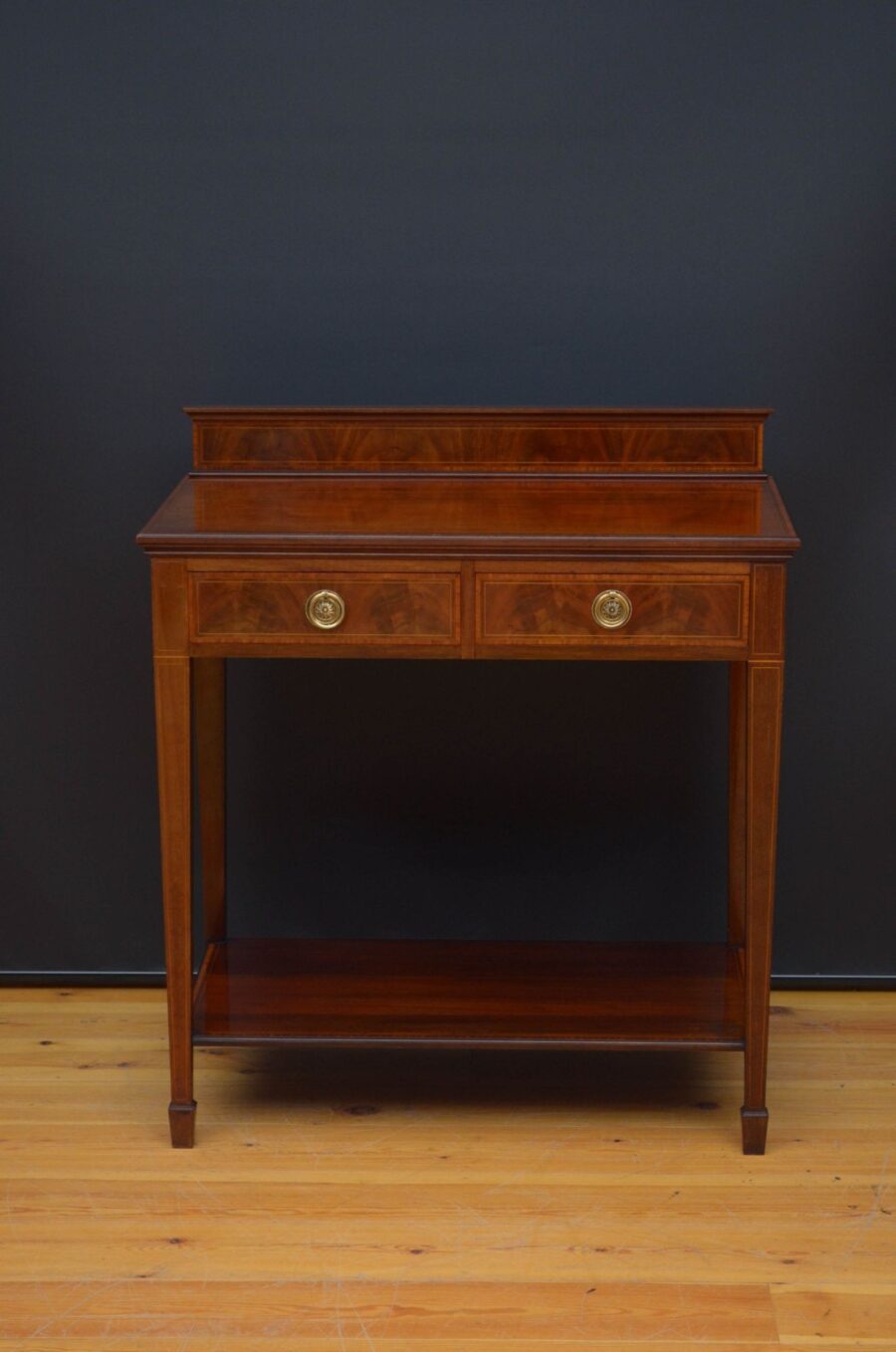 Edwardian Mahogany Console Table / Serving Table - Image 2