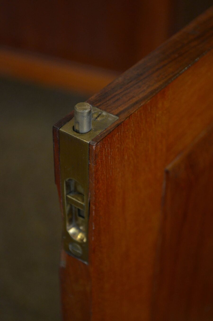 Victorian Walnut Bookcase - Image 11