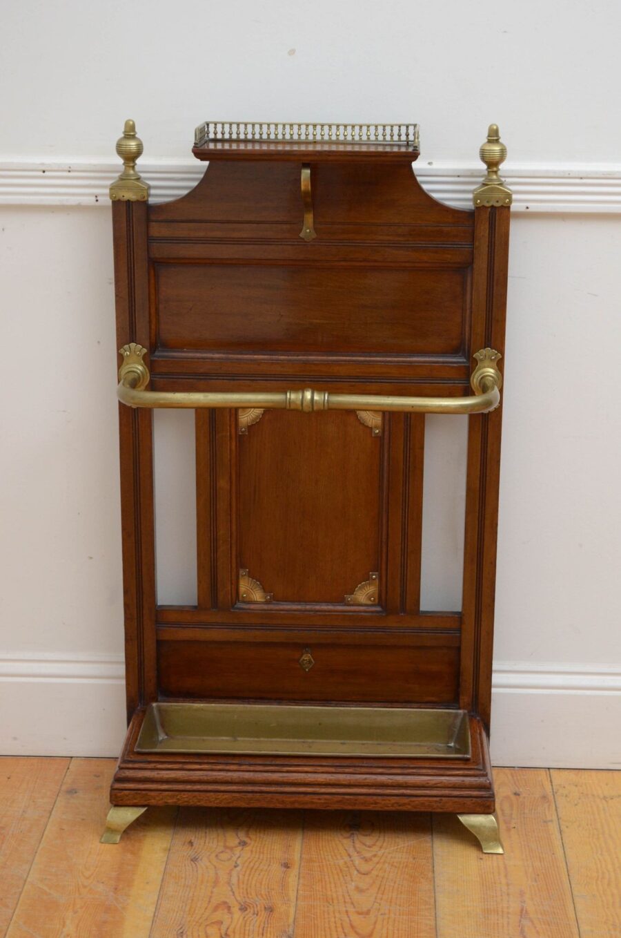 Victorian Oak Umbrella Stand, Jas Shoolbred - Image 2