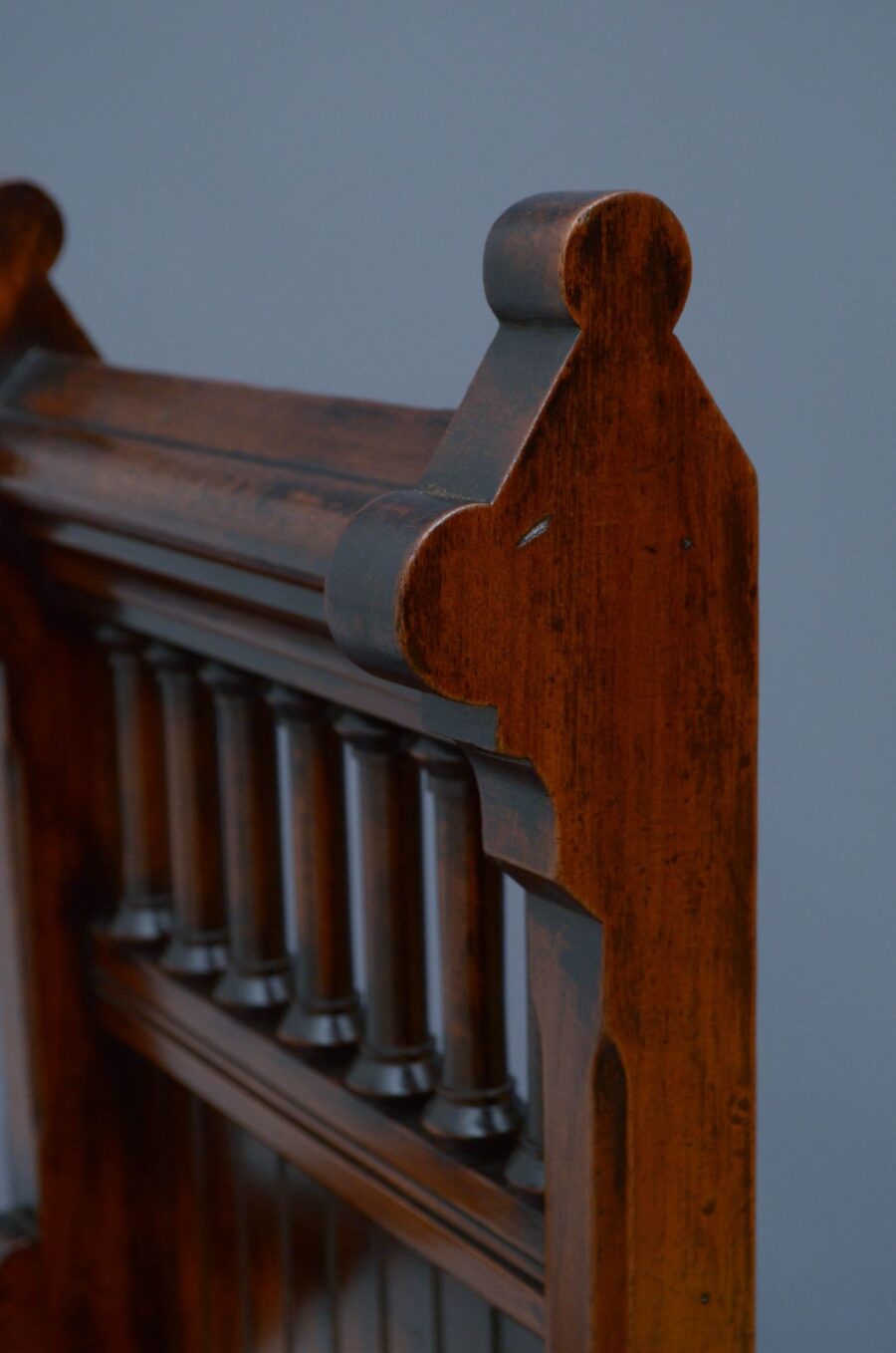 Gothic Revival Umbrella Stand in Mahogany - Image 7
