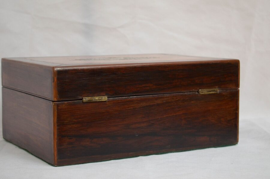 Magnificent Victorian Jewelry Box in Amboyna - Image 12