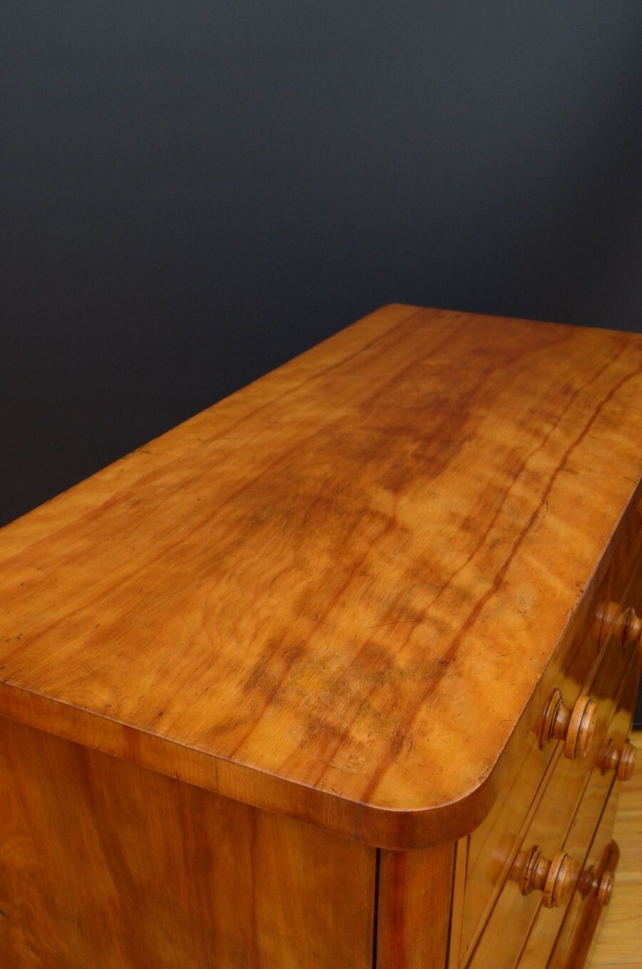 Victorian Satinwood Chest of Drawers - Image 5