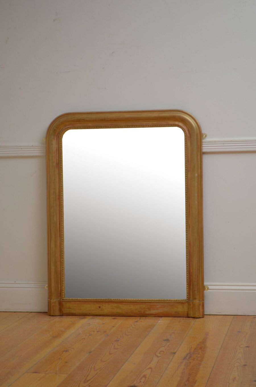 Louis Philippe French Giltwood Wall Mirror H110cm