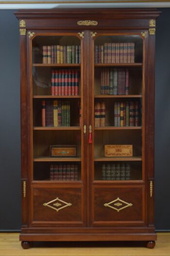 A Large 19th Century Glazed Bookcase