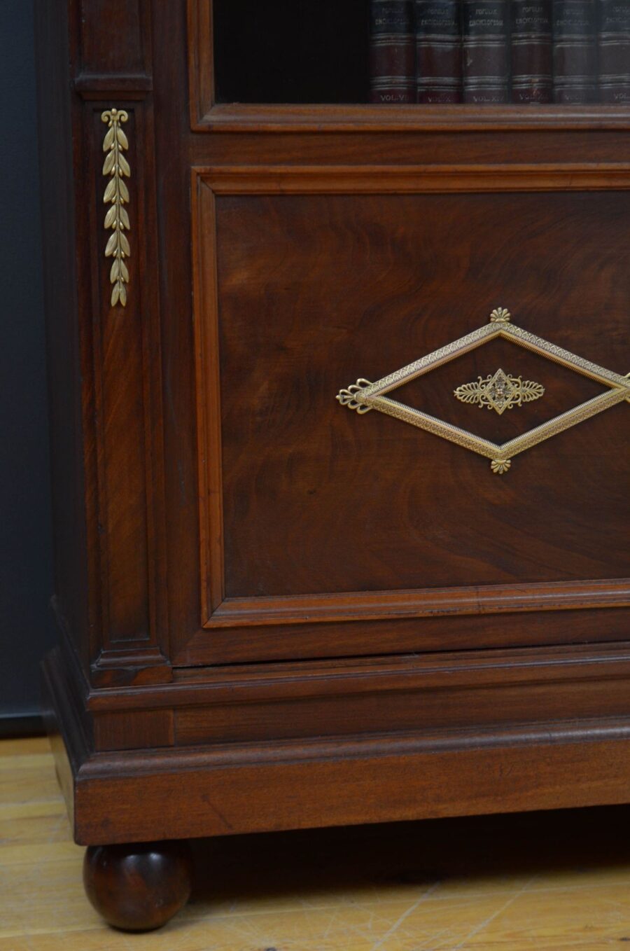 A Large 19th Century Glazed Bookcase - Image 12