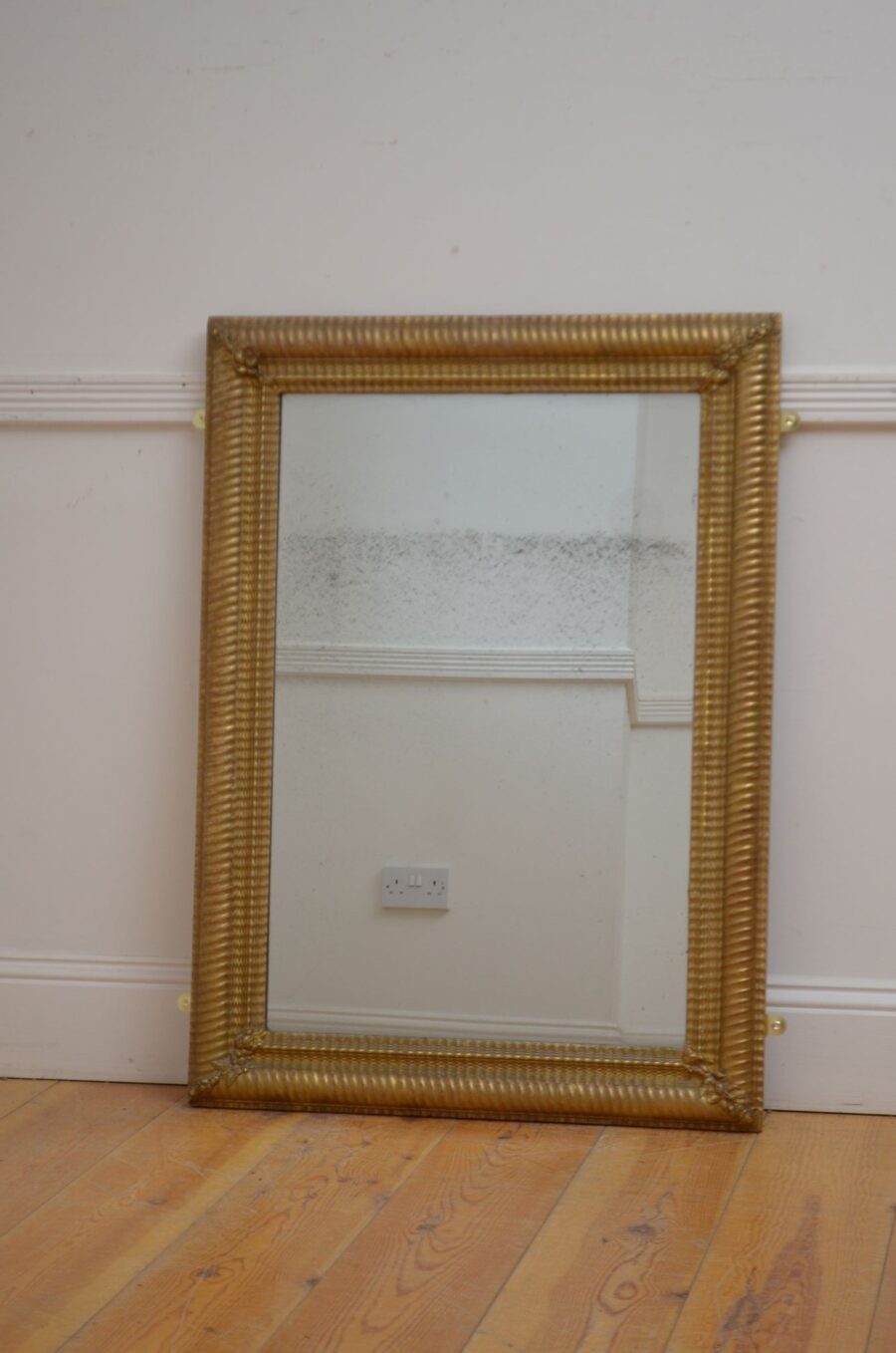 Antique 19th Century French Gilded Mirror - Image 2