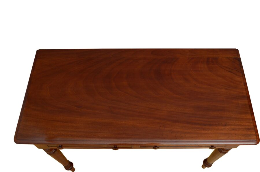 Victorian Mahogany Dressing Table Writing Table - Image 5