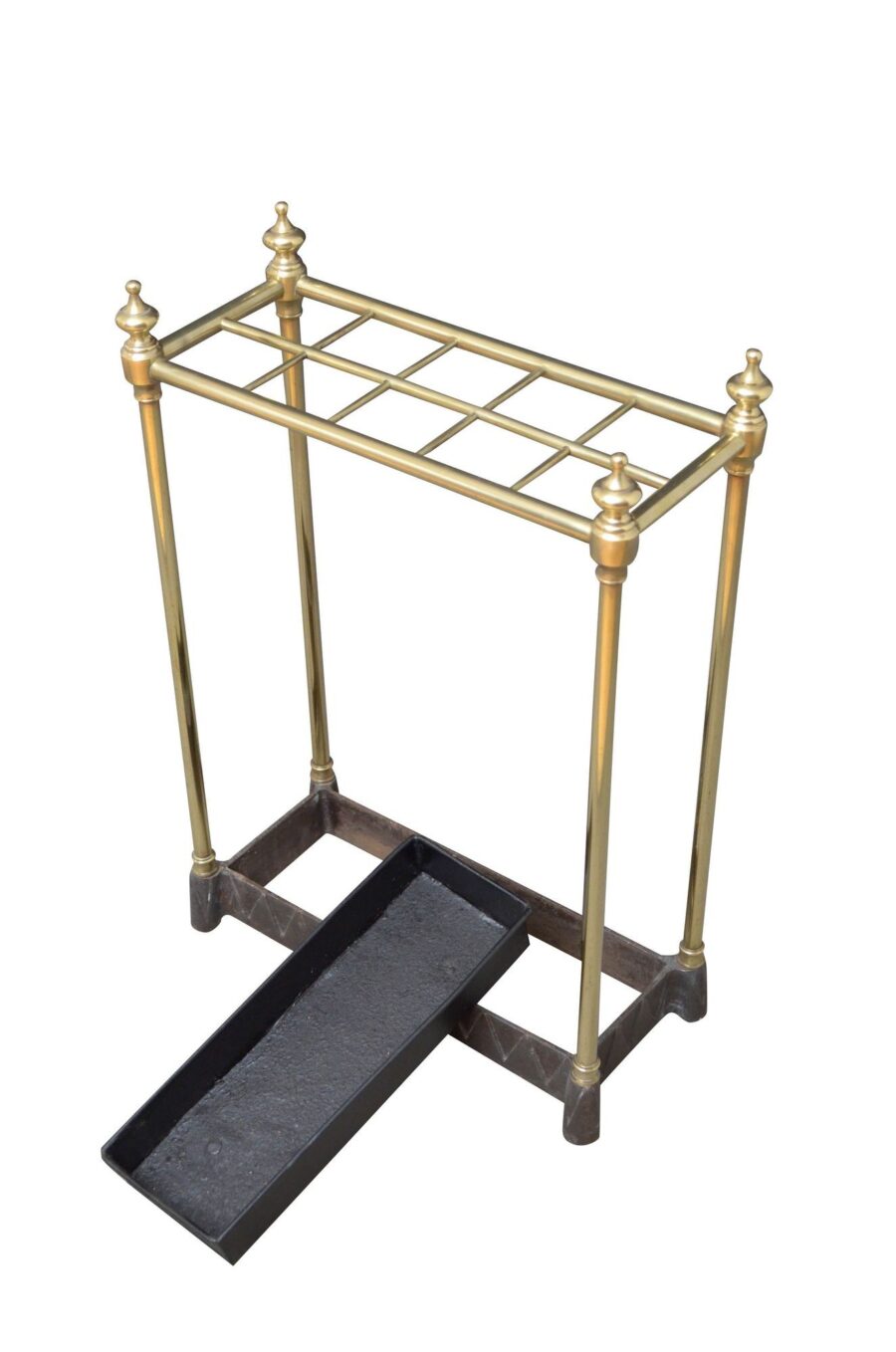 Late Victorian Brass Umbrella Stand - Image 6