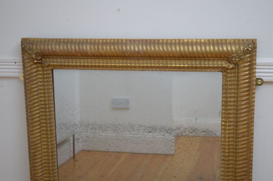 Antique 19th Century French Gilded Mirror - Image 6