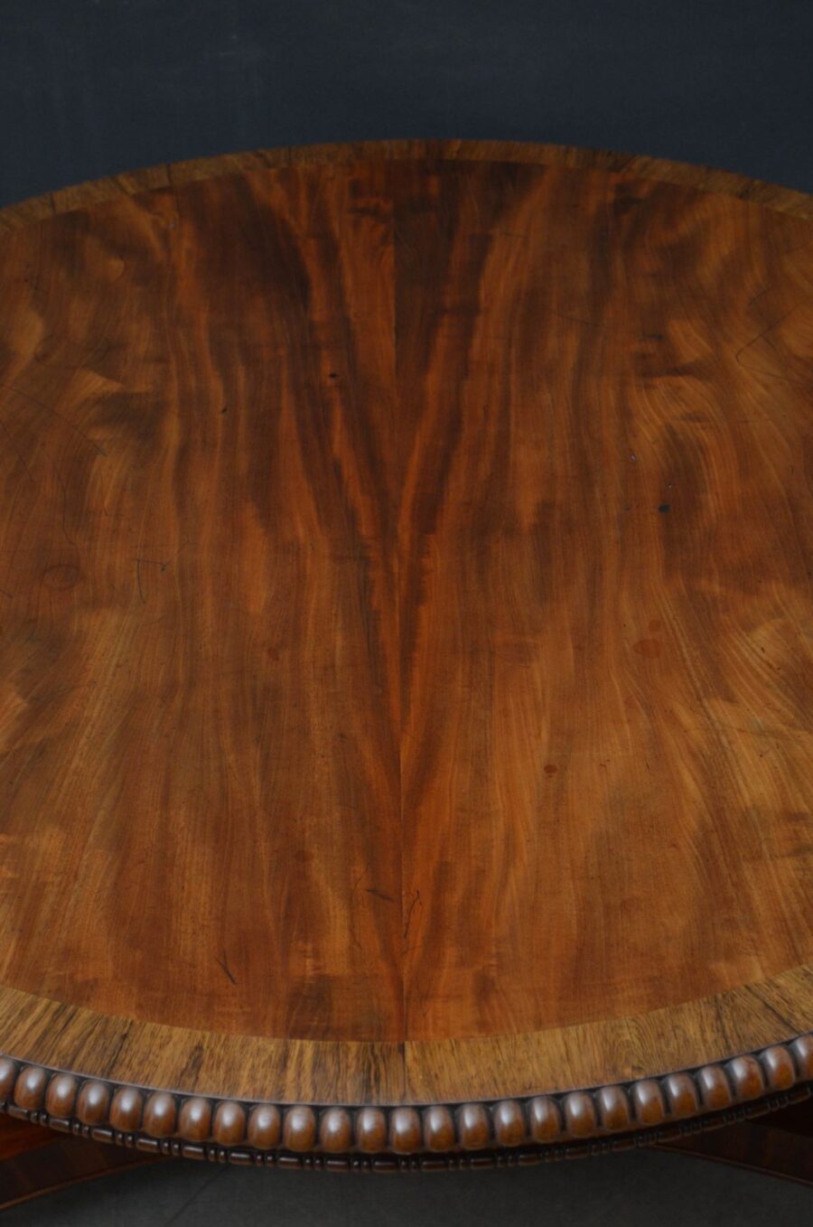 H. Walker Regency Centre Table in Mahogany - Image 8
