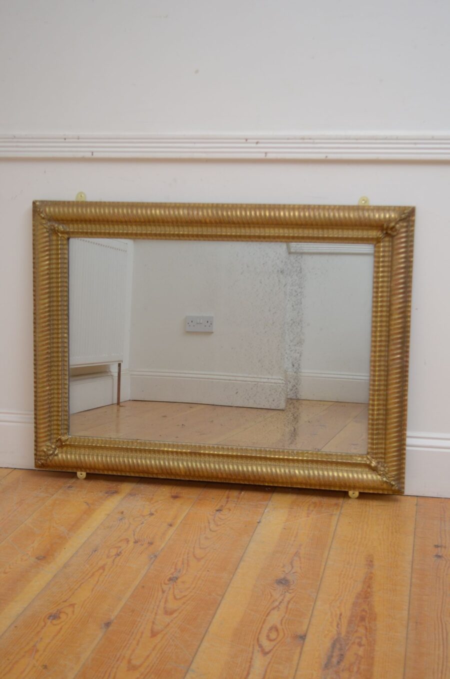 Antique 19th Century French Gilded Mirror - Image 9