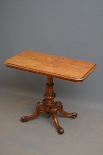 Stylish Victorian Pollard Oak Side Table