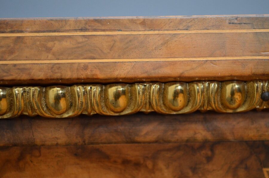 Victorian Walnut Vitrine Pier Cabinet - Image 6