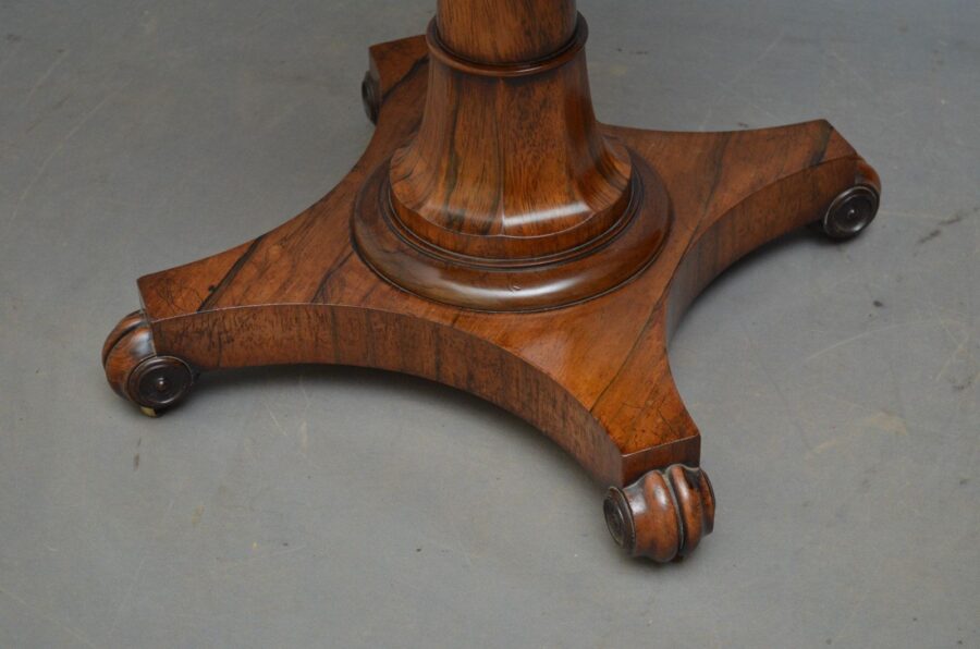 Unusual William IV Work and Writing Table - Image 10