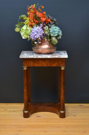 Antique French Mahogany Console Table