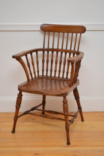 Late Victorian High Back Chair