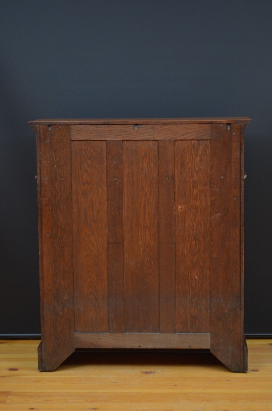 Victorian Solid Oak Open Bookcase - Image 15