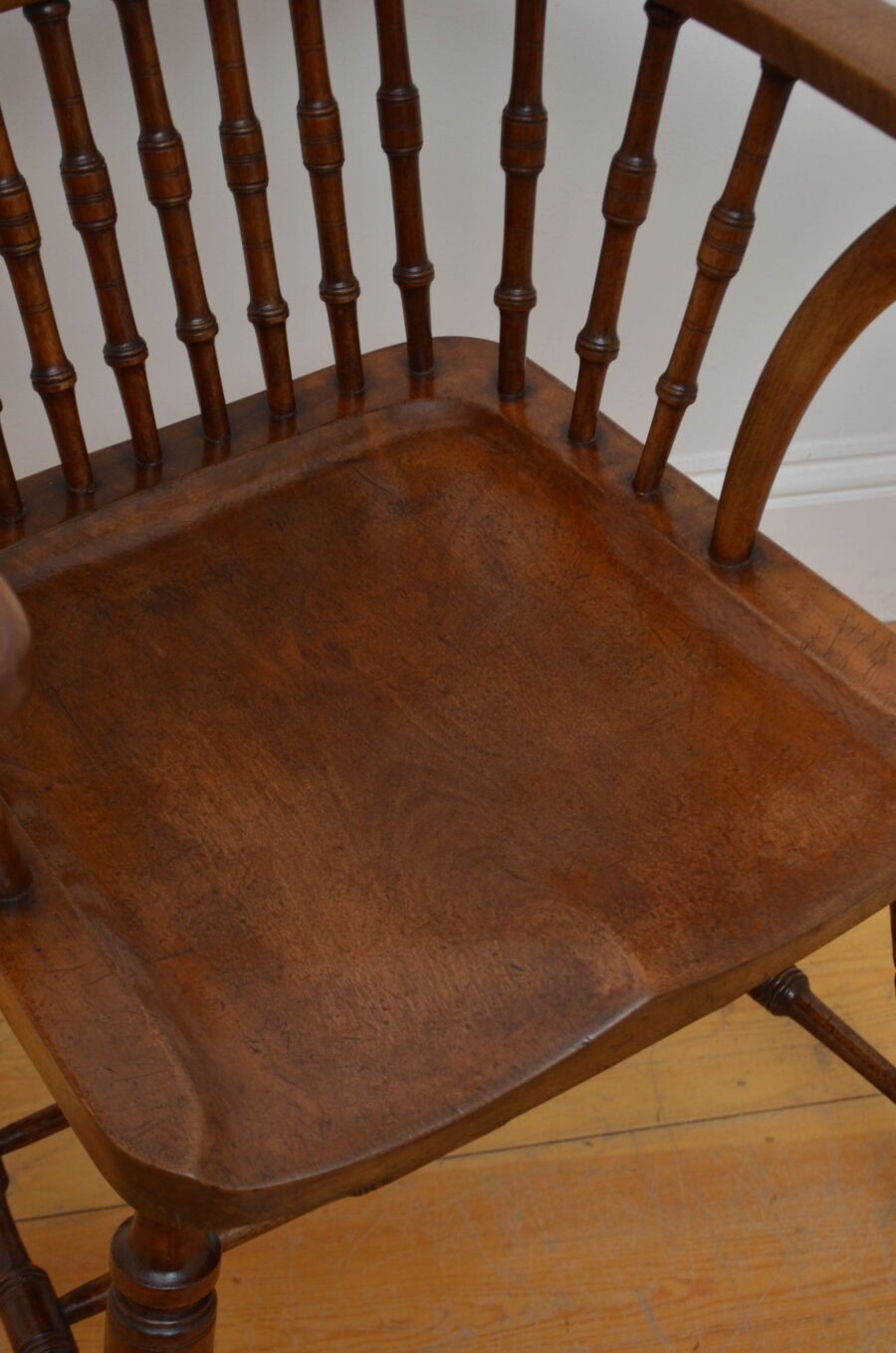 Late Victorian High Back Chair - Image 10