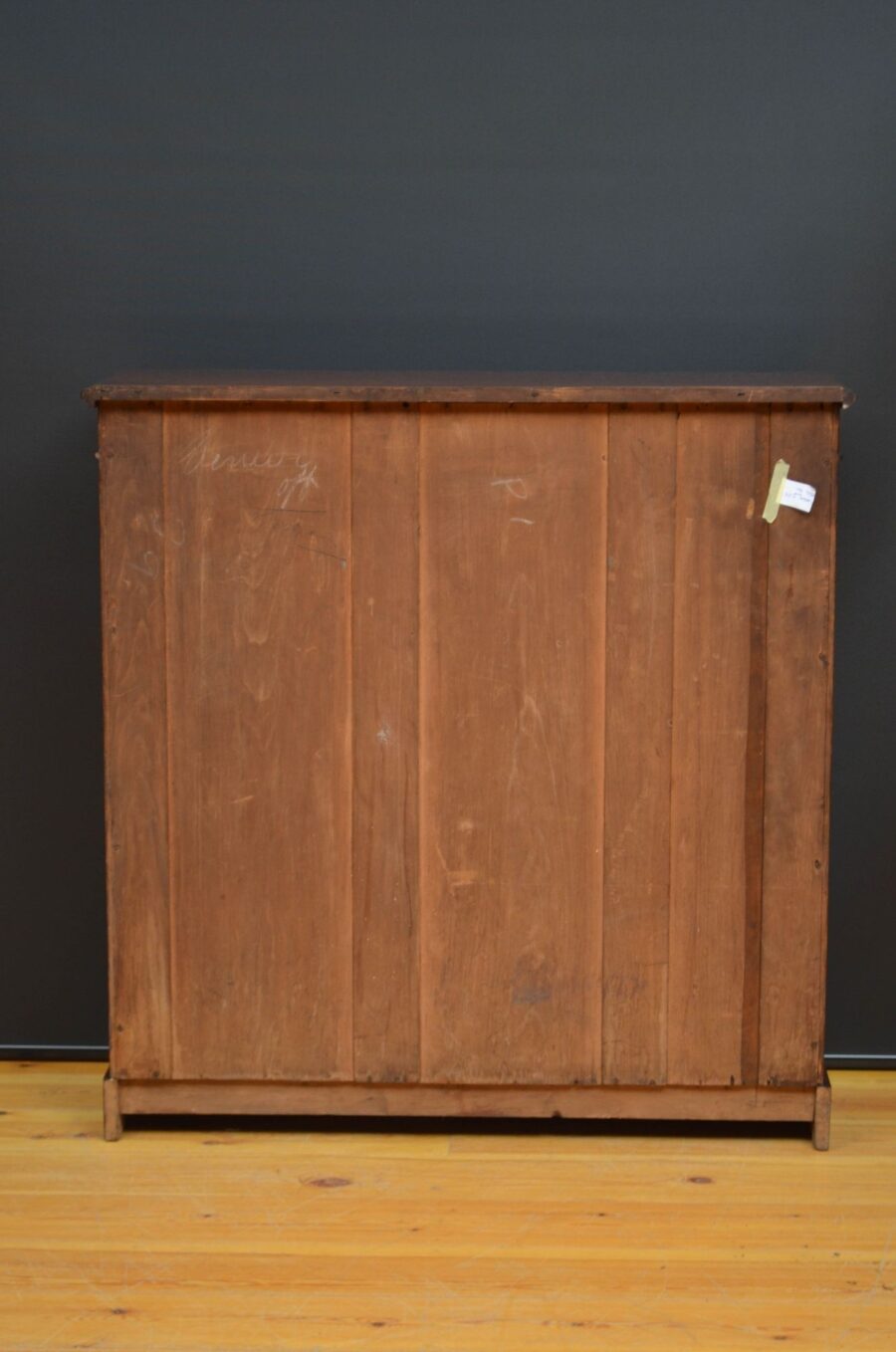 Late Victorian Walnut Open Bookcase - Image 12