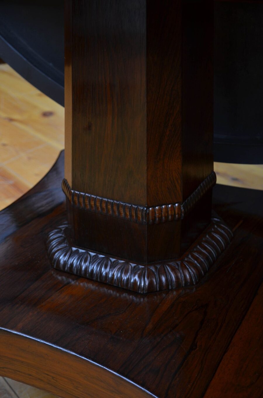 Regency Rosewood dining or centre table - Image 13