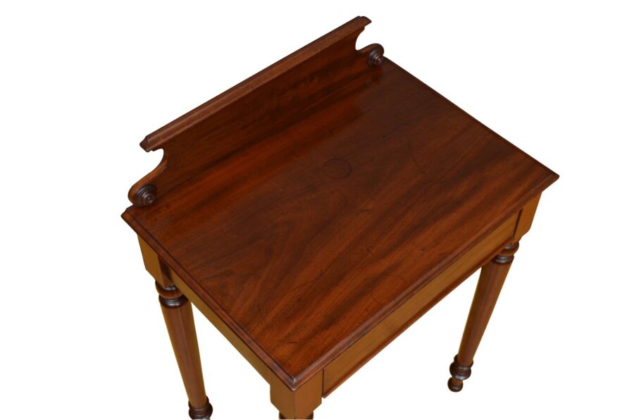Druce & Co Mahogany Hall Table Console Table - Image 9