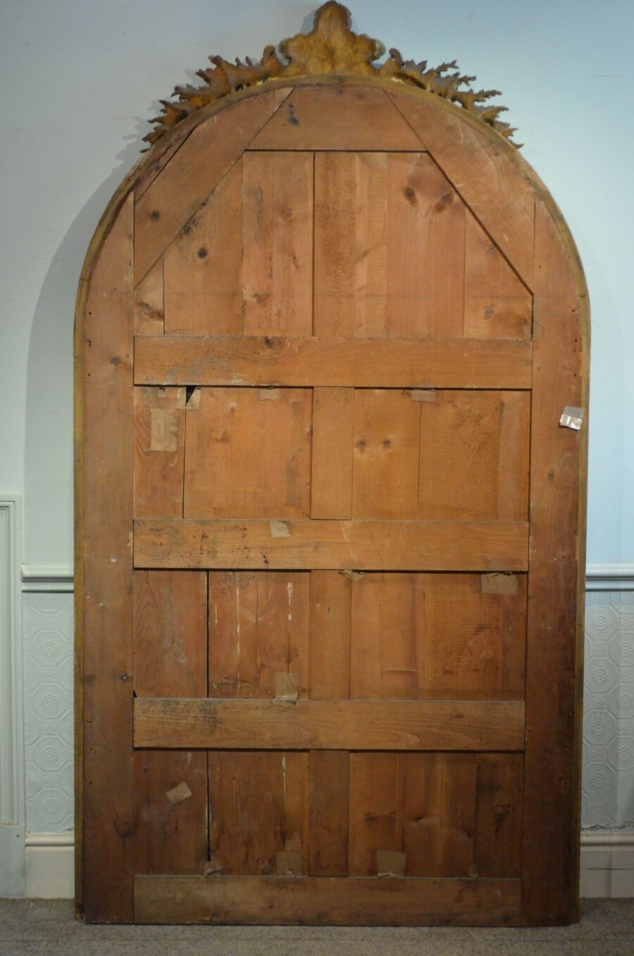 Large and Elaborate Antique French Leaner Mirror H225cm - Image 19