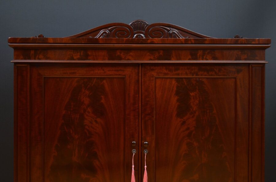 English William IV Mahogany Chiffonier Sideboard - Image 7