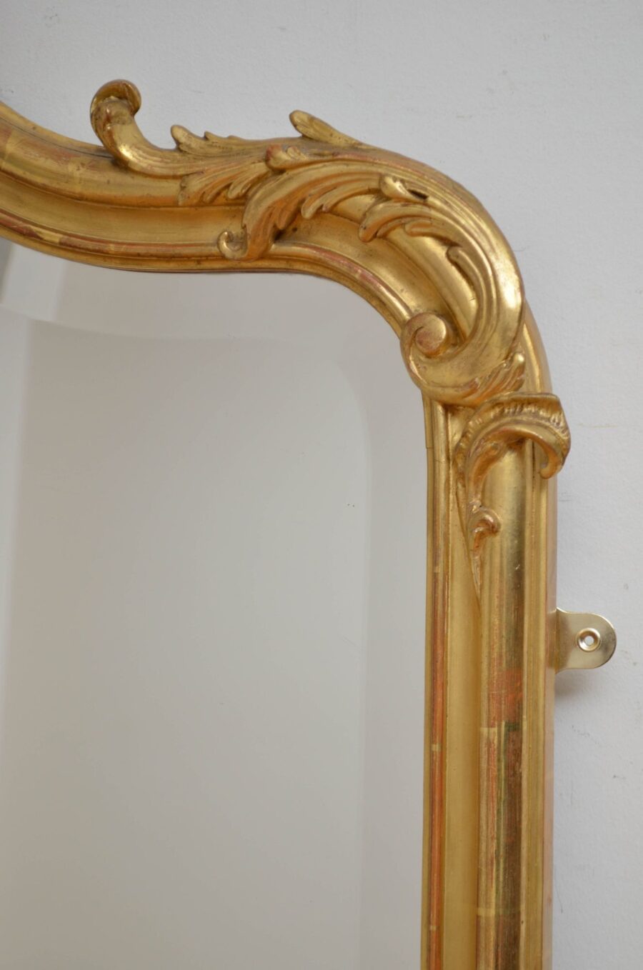 Louis XVth Style Antique French Giltwood Mirror H185cm - Image 8