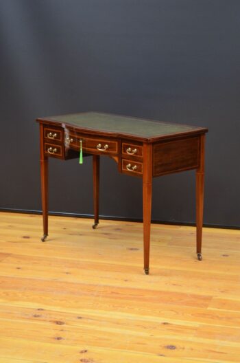 English Edwardian Mahogany Writing Table