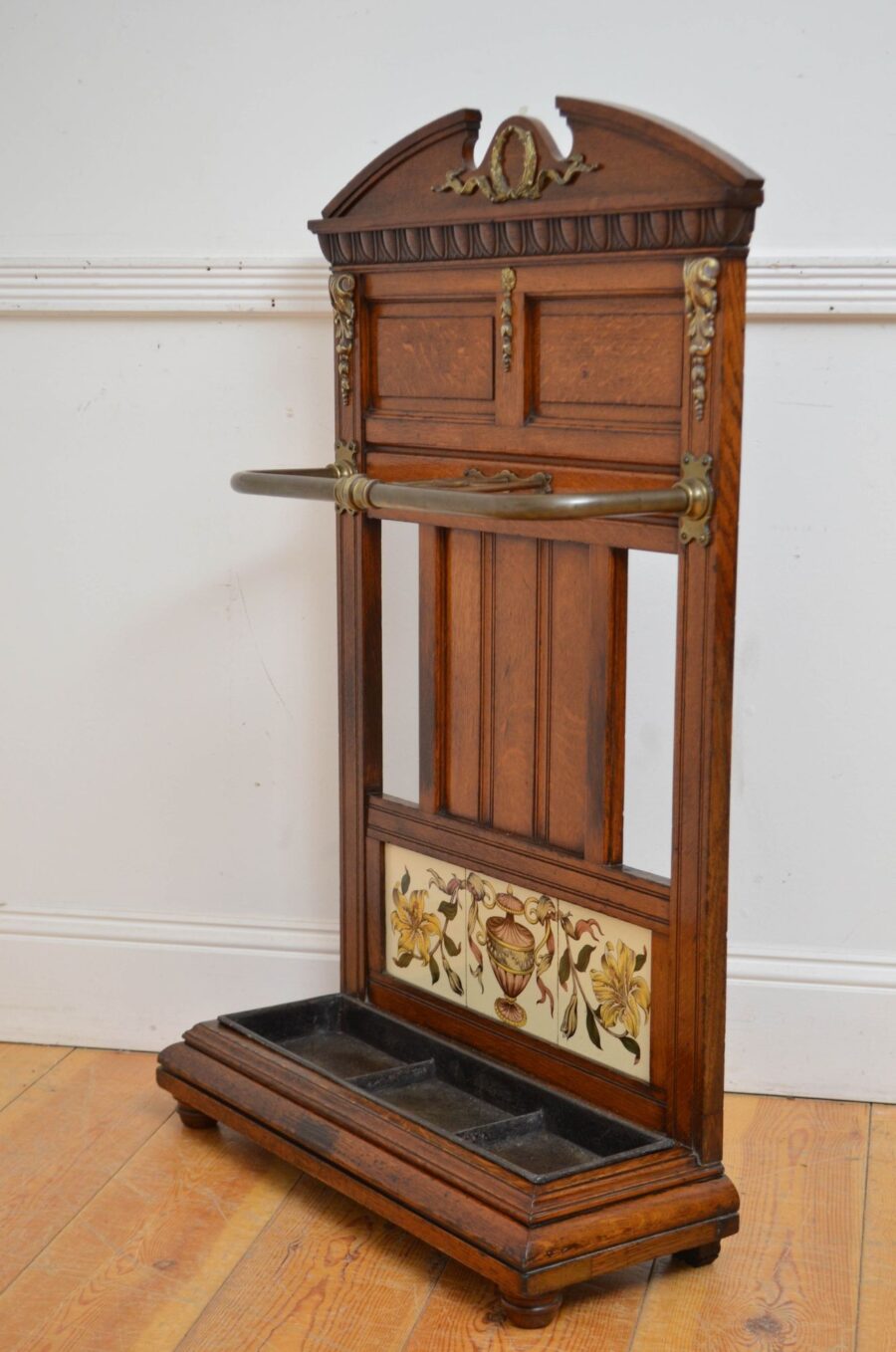Antique Umbrella Stand in the Manner of Shoolbred - Image 11