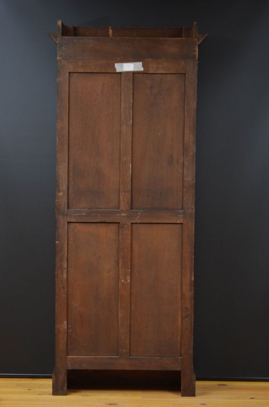 Tall and Slim Antique Bookcase in Mahogany - Image 15